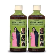 Adivasi Neelgiri Herbal Hair Oil with 108 Herb for Hair Growth,100ml (Pack Of 2)