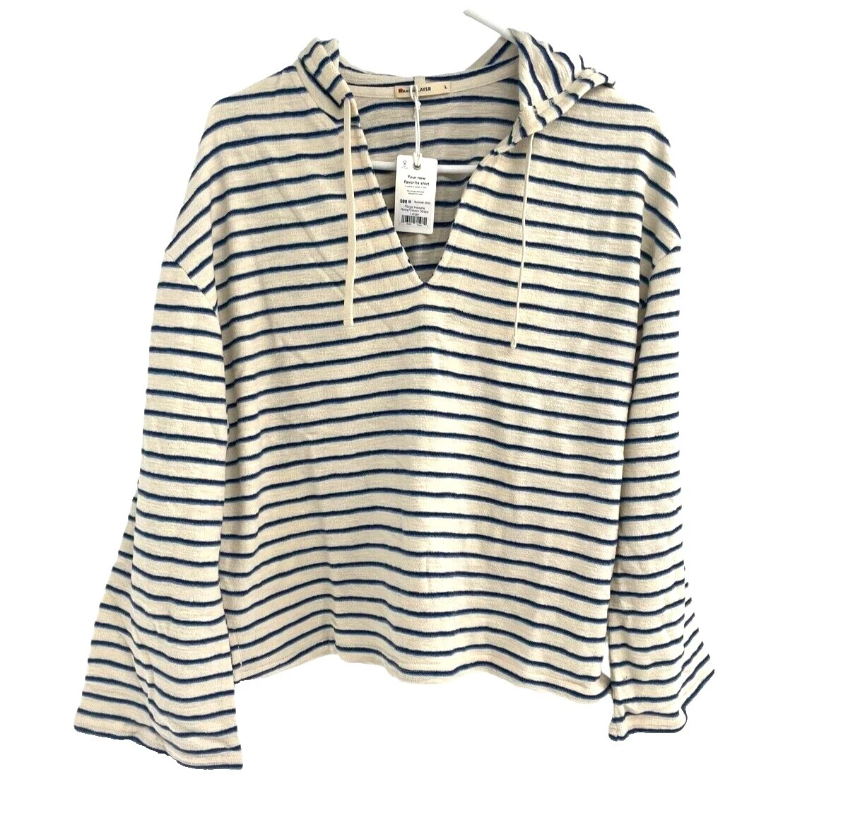 Sudaderas de mezcla de algodón a rayas para Mujeres