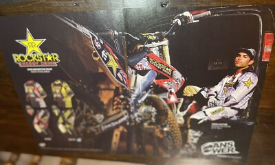 Fox Rockstar Energy Drink Racing Motocross MX Ad #24513 | eBay