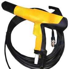 Sell Yellow Hi-Q Electrostatic powder manual spray gun For Wagner PEM X1 New