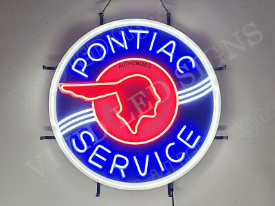Sports Car Vehicle Auto Garage 24''x24'' Vivid LED Neon Sign Light With Dimmer