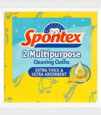 2-Pack Ultra Absorbent Cleaning Cloths | 35 x 37 cm | Long-Lasting Performance