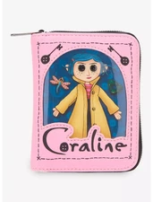 Loungefly - Coraline Limited Edition Doll Mini Zipper Wallet - NEW