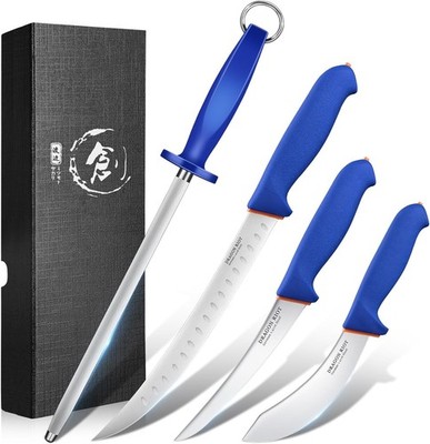 Profi Fleischmesser Set für Küche und BBQ