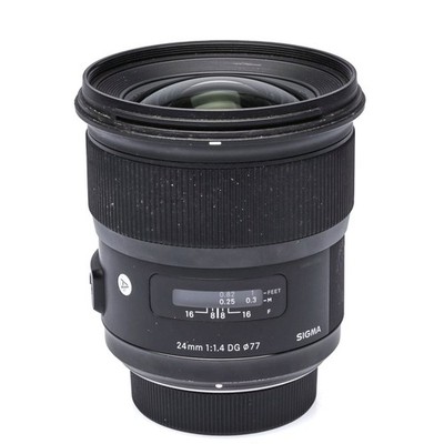 Sigma 24mm/1,4 DG HSM Art f. Nikon F-Mount (Art) gebraucht Objektiv