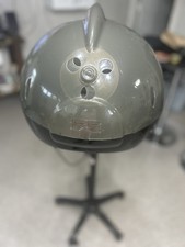 Stand Up Rolling Hair Steamer for Deep Conditioning and Hair Hydration Black