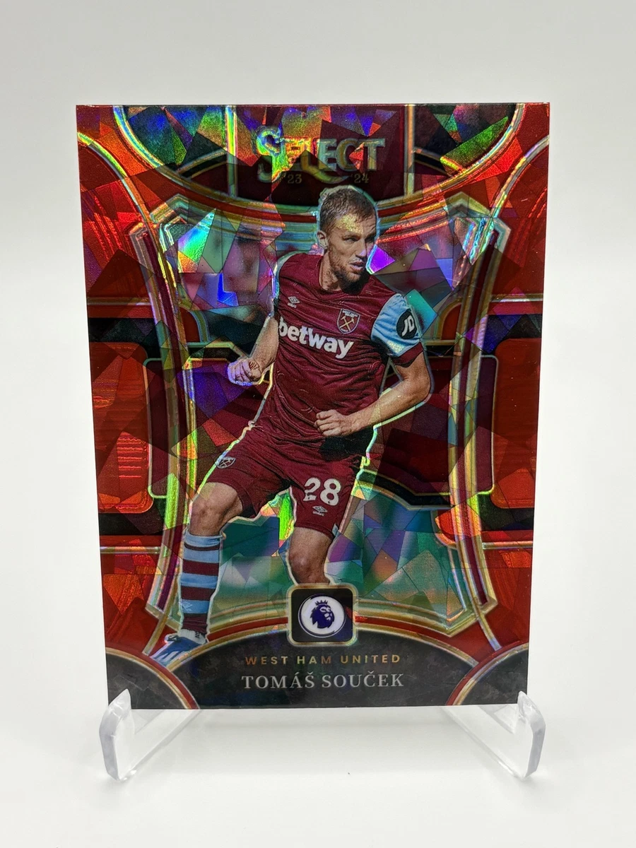 Tomas Soucek Topps Chrome Euro 2024 Auto /75 – Carte Bleue Tchèque