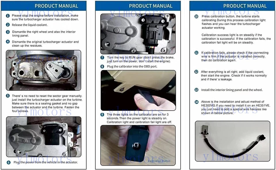 Fits 2013-18 Ram 2500 3500 Cummins 6.7L Diesel HE300VG Turbo Actuator 68445522AA Foto 4 de 4