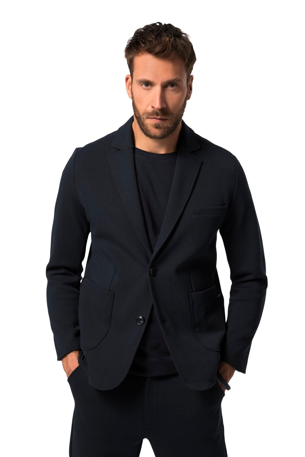 JP 1880 Sweatsakko, New York, Flexnamic Giacca, Blu Navy, XXXXXXL Uomo (l0C)