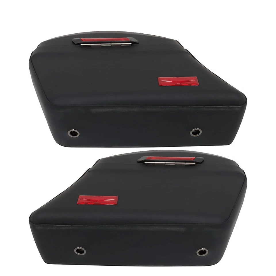 Kit de montaje de alta resistencia alforjas duras clásicas para Yamaha Kawasaki Honda Foto 3 de 4