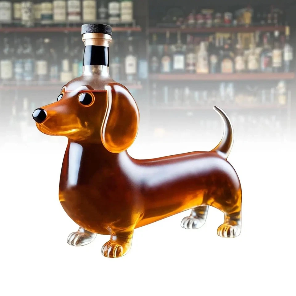 Bulldog Whiskey Bottle Funny Whiskey Bottle Unique Bulldog Whiskey Bottle - Image 4 of 4