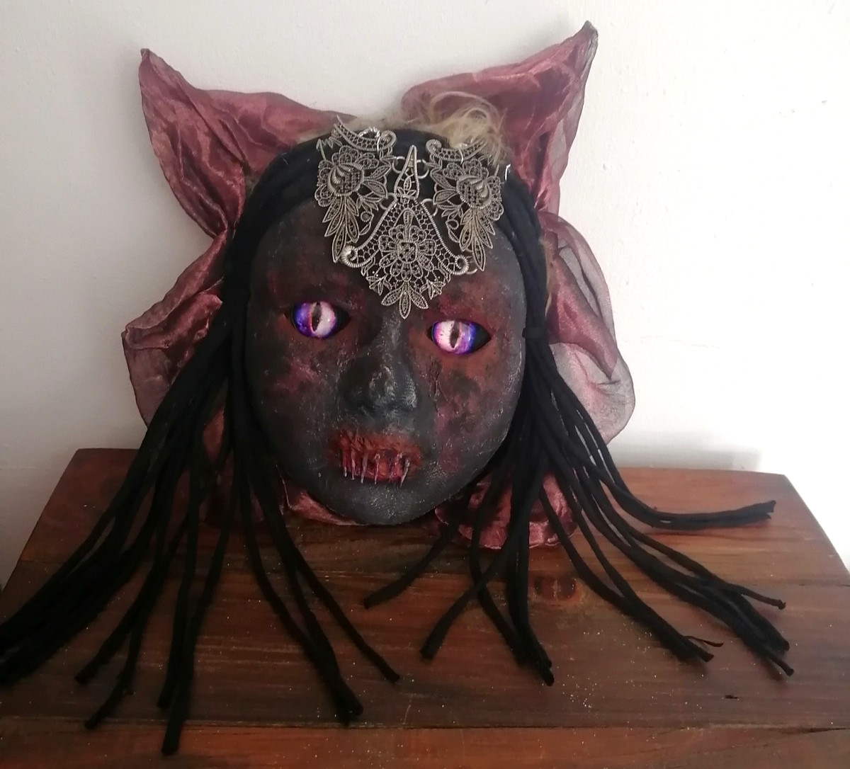 Lilith Ritual Altar Totem Mask, (I will cover any tariff fees on USA orders)