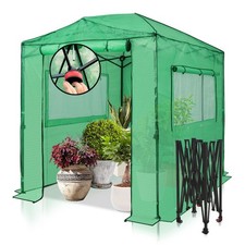 EAGLE PEAK 8x6 Pop-up Greenhouse Outdoor Walk in Garden Green House