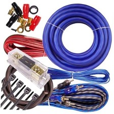 Complete 3000W Gravity 4 Gauge Amplifier Installation Wiring Kit Amp Pk2 4 Ga