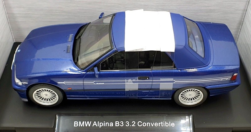 【激レア】BMW ALPINA B3 ミニカー 1/18 アルピナブルー Model Car Group 1/18 Scale MCG18320 BMW Alpina B3 3.2 Convertible