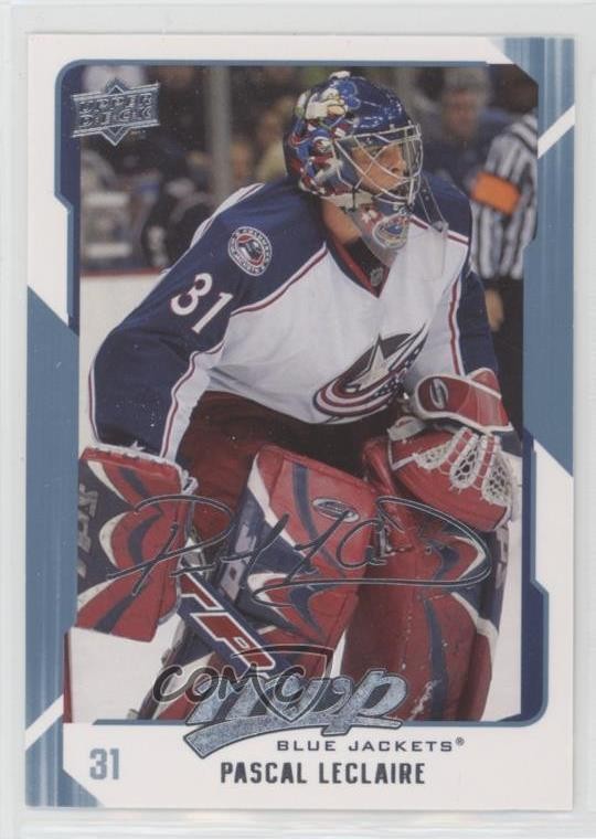 2008-09 Upper Deck MVP Pascal Leclaire #85 6kn