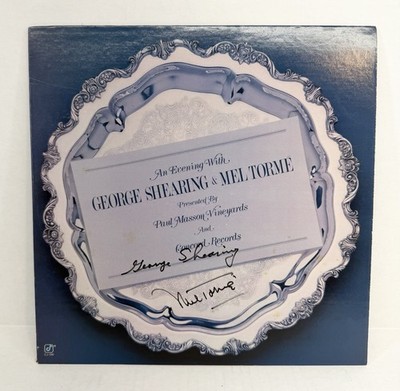 An Evening With George Shearing & Mel Tormé, Autographed Copy  Of The 1982 Album