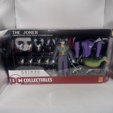 Batman Animated Series Joker Expressions Action Figure Pack New Dc Collectibles