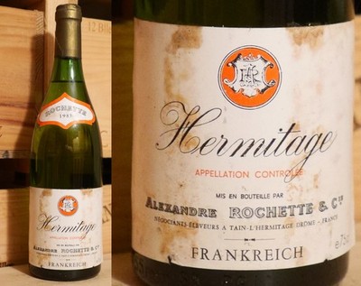 1983er Hermitage blanc - Alexandre Rochette & Cie - Rhone  !!!!!!