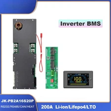 Smart Inverter BMS 8S-16S 24V48V 8S16S 200A Family Energy Storage Lifepo4/Li-ion