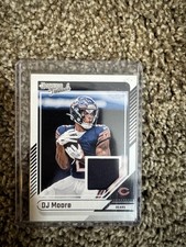 2024 DJ Moore Panini Donruss Threads #DTH-DJM Patch Relic - Chicago Bears