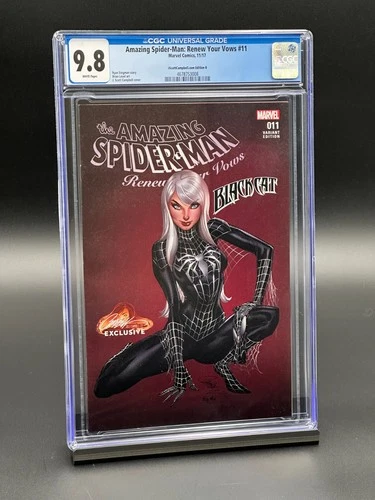 Amazing Spider-Man Renew Your Vows #11 CGC 9.8 (2017) Black Cat Campbell B