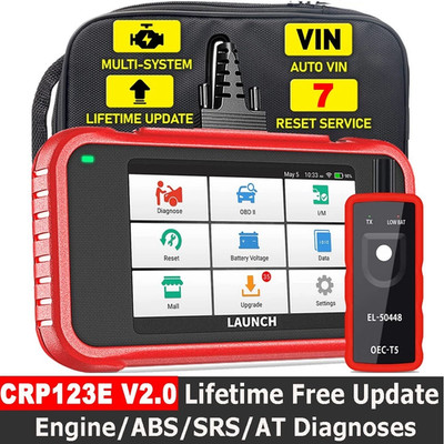 2026 New LAUNCH CRP123E V2.0 OBD2 Scanner Reader Car Diagnostic Tool BMS DPF SAS