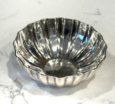Tiffany & Co. Fluted Sterling Silver Bowl 2 3/4” 