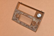 78-85 El Camino Monte Carlo Dash Radio Stereo Center Woodgrain Bezel Trim Panel