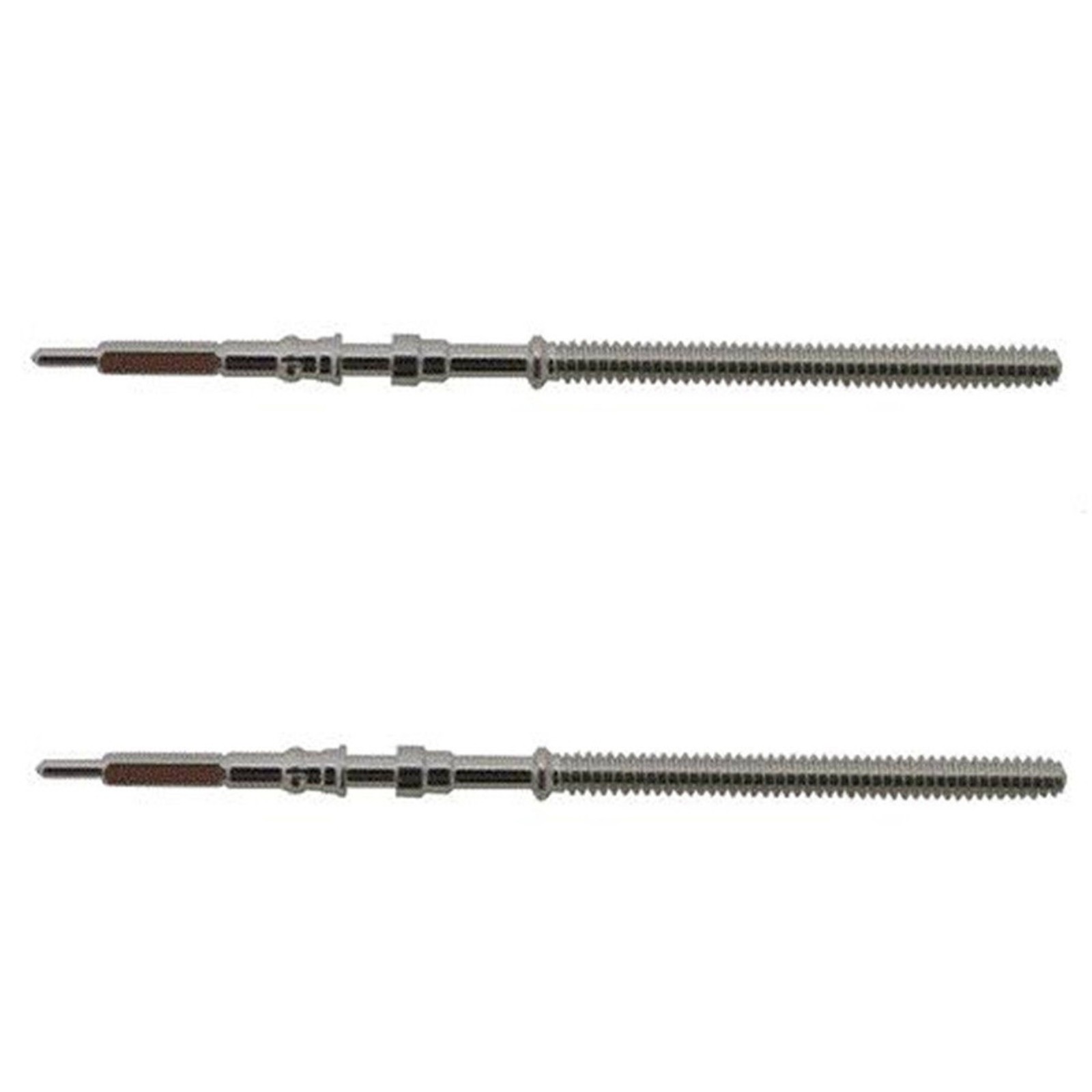 2Pcs Watch Winding Stem Replacement Wristwatch Parts For NH35 NH36 Movement