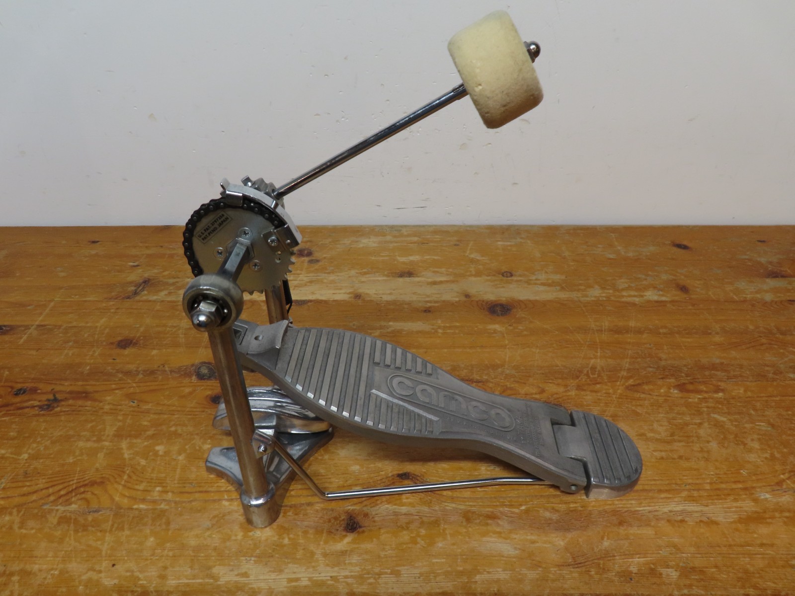 Vintage 1970's Camco by Tama Bass Drum Pedal Japan Excellent Condition and Clean