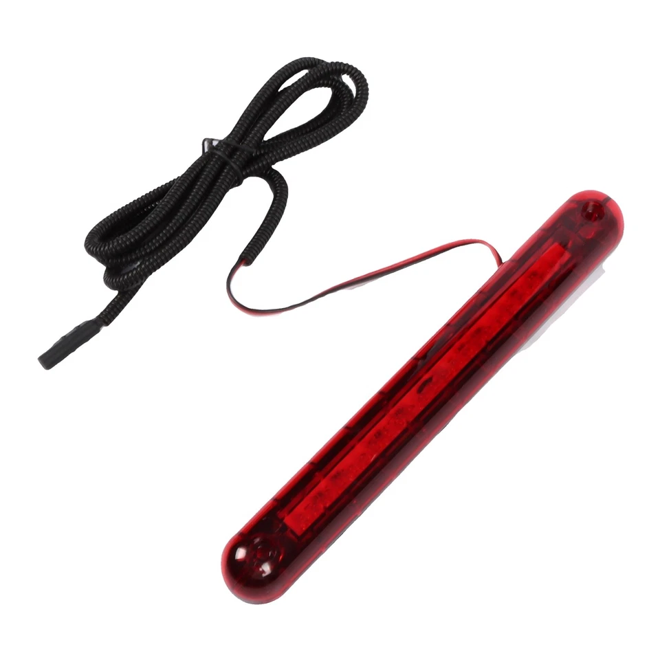 Bombilla LED Roja Universal 12V 24 Coche Montaje Alto Tercera Parada de Freno Luz Trasera Foto 2 de 4
