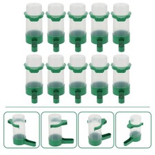 3 Pack Bird Cage Water Dispenser Feeder Parakeet for Pigeon Bottles