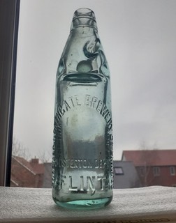 EARLY KELSTERTON DEPOT FLINT CODD BOTTLE CONNAHS QUAY CHESTER NORTHGATE BREWERY