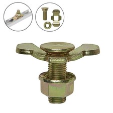 Double Stud Fitting mit Bolzen 3/8" Endbeschlag f&uuml;r Zurrschiene Airlineschiene