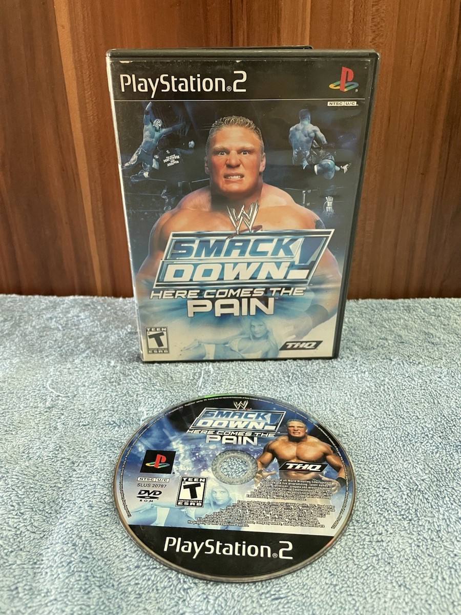 WWE SmackDown Here Comes the Pain (Sony PlayStation 2, 2003) PS2