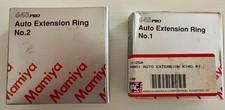 mamiya 645 pro extention ring 1 and 2