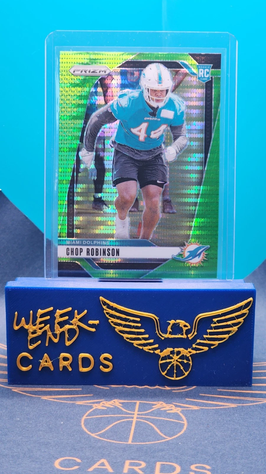 Chop Robinson trading card