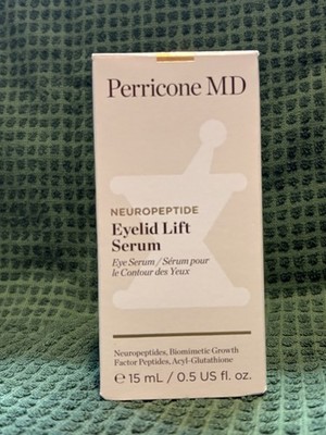 Perricone MD Neuropeptide Eyelid Lift Eye Serum Firming Wrinkles 0.5 fl oz