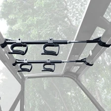 StarknightMT UTV Gun Rack - UTV Overhead Gun Holder Roof Gun/Bow Rack with So...