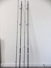 2 x Century Armalite MK1 Carbon Carp Fishing Rods 2.75tc