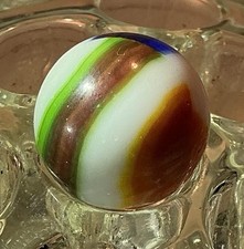 5/8   Marble King 5 Color Rainbow Marble In Beautiful Mint Condition .