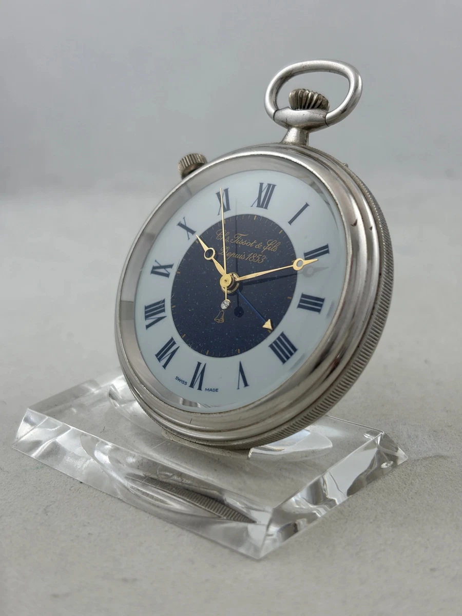 Tissot Taschenuhr CHS Fils, Carga Manual, Alarma AS 1475