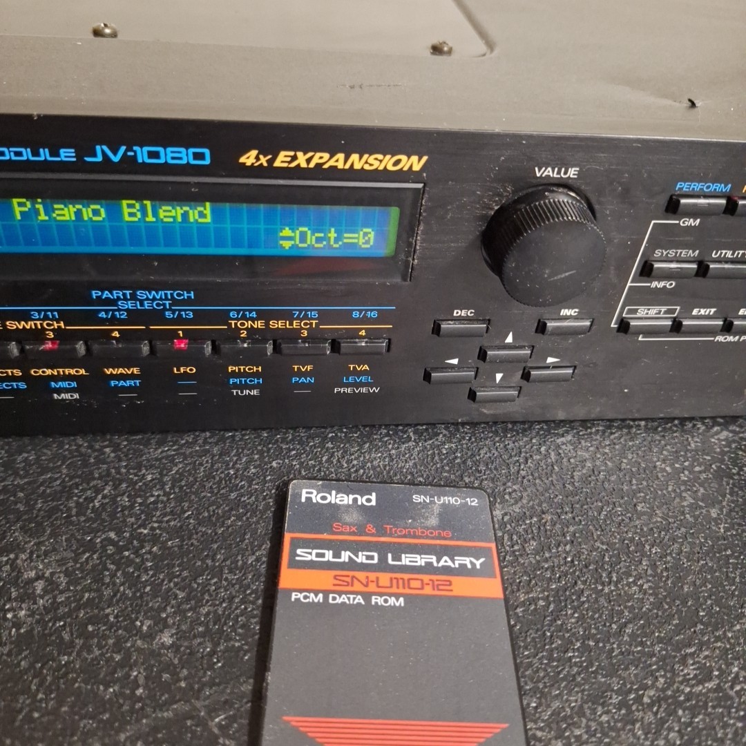 Roland SuperJV JV-1080 ローランド Roland JV-1080 Software Synthesizer - Electronic Delivery