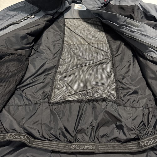Columbia Jacket Mens Medium Omni-Tech Interchange Hooded Waterproof Coat - Picture 7 of 14