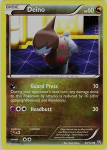 Deino 94/124 B&W Dragons Exalted Common PERFECT MINT! Pokemon