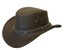 Leather-Hat-Aussie-Bush-Style-Classic-Western-Outback thumbnail 1