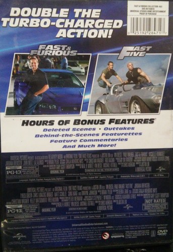 Fast & Furous/ Fast Five (2-DVD Set) - 第 2/2 張圖片