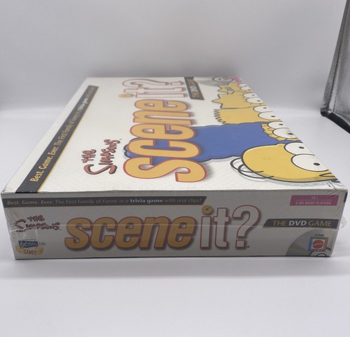 New Simpsons Scene It DVD Trivia Board Game Mattel NIB Sealed - Picture 6 of 6