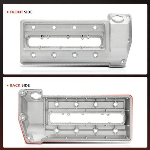 For BMW 540i E39 1998-2003 740i 740iL E38 98-01 4.4L Right Engine Valve Cover - Picture 4 of 7